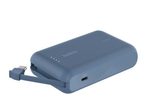Belkin BoostCharge Powerbank 10K mit integriertem Kabel, blau