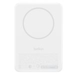 Belkin BoostCharge Schlanke, magnetische Powerbank 10K mit Qi2 weiß