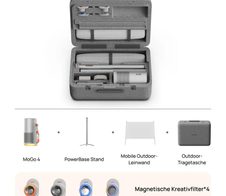 XGIMI MoGo 4 LED Match Night Bundle inkl. Beamer, Google TV, Leinwand, Koffer, Stand, Filter, FC26 Code
