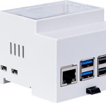 JOY-IT Hutschienen-Gehäuse für Raspberry PI 5