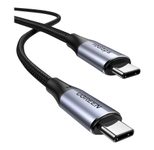 UGREEN US355 USB-C auf USB-C Ladekabel, 1m, schwarz