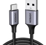 UGREEN US288 USB-A auf USB-C Ladekabel, 1m, schwarz