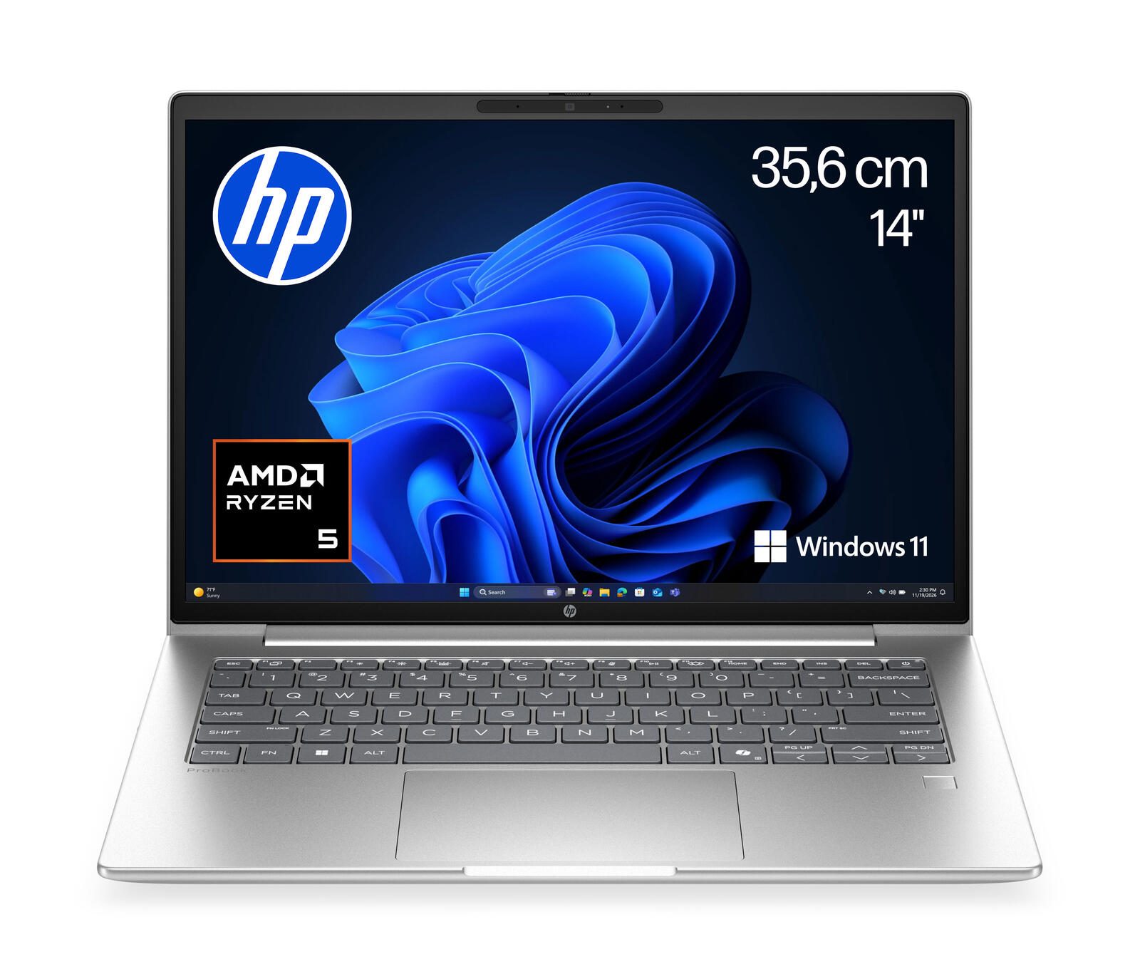 HP ProBook 4 G2a 14 AI AMD Ryzen™ 5 230 Notebook 35,6 cm (14") video preview
