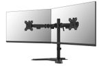 Neomounts DS45-600BL2 Monitorständer für zwei Bildschirme 10-32 Zoll