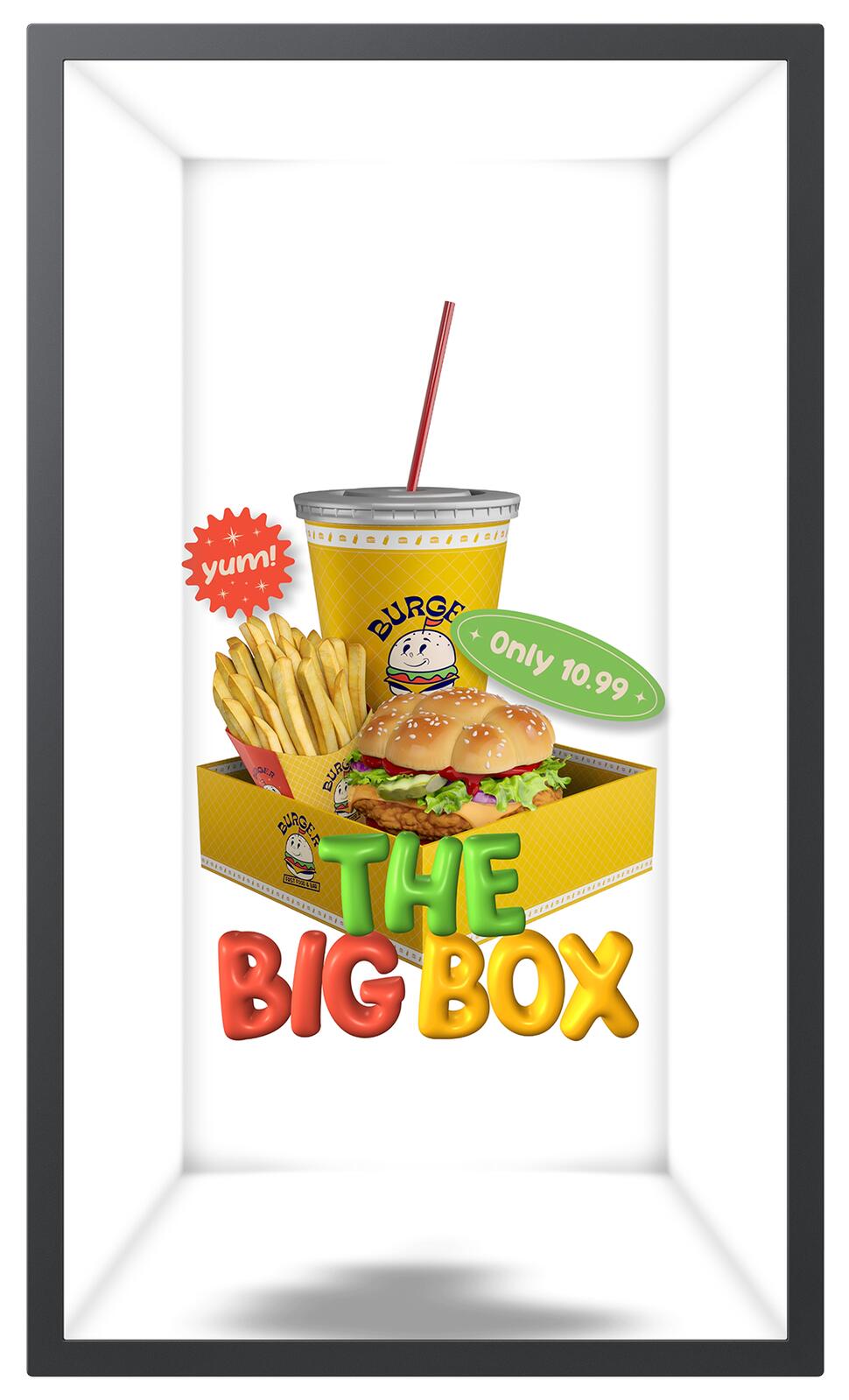 Samsung SM32HX Spatial 3D Signage Display 81,3 cm 32 Zoll video preview