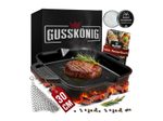 GUSSKÖNIG Eingebrannte Grillpfanne 30cm