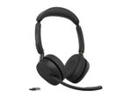Jabra Evolve3 65 MS Stereo Headset On-Ear schwarz