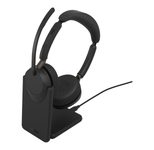 Jabra Evolve3 65 UC Stereo Headset On-Ear schwarz