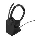 Jabra Evolve3 45 UC Stereo Headset On-Ear schwarz