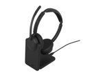 Jabra Evolve3 45 MS Stereo Headset On-Ear schwarz