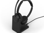 Jabra Evolve3 45 MS Stereo Headset On-Ear schwarz