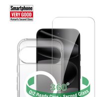 4smarts 360° Premium Protection Set für Google Pixel 11 / 11 Pro / 10 / 10 Pro / 9 / 9 Pro Qi2 ready