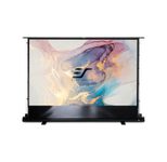 Elite Screens ezCinema Plus MaxWhite 2 Tab Tension mobile Kofferleinwand 234 cm 92 Zoll