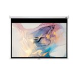 Elite Screens weiße manuelle Leinwand 254 cm 100 Zoll