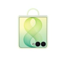 Samsung Silicone Ring Magnet Case für das Galaxy Z Flip8, Mint