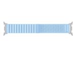 Samsung Fabric Band (S/M) ET-SVL32 für die Galaxy Watch9, Watch8-Serie, Blue