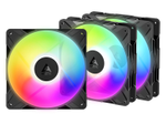 Arctic Lüfter P14 Pro 140mm Reverse A-RGB 3er-Pack schwarz