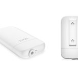 Zyxel NWA55AXPTP 802.11ax Wifi 6 NebulaFlex Outdoor Wireless Bridge Access Point Kit (2 Stück)