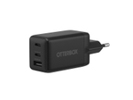 OtterBox Standard EU Wall Charger 67W GaN mit PD - 2x USB-C + USB-A, schwarz (Retail)