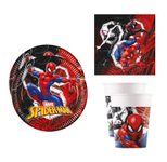 Procos Spider-Man World Of Webs Geburtstagsdekoration für Kindergeburtstage