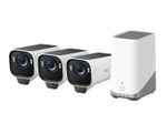 eufy eufyCam S3 Pro 3‑Kamera‑Set