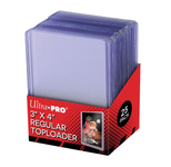 Ultra Pro Toploader Regular Trading Card Schutz 25 Stück transparent