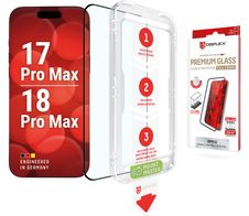 DISPLEX Premium Panzerglas (Full Cover, 10H) für Apple iPhone 18 Pro Max/17 Pro Max