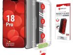 DISPLEX Privacy Panzerglas (10H) für Apple iPhone 18 Pro