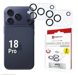DISPLEX Full Cover Camera Lens Glass für Apple iPhone 18 Pro, 2 Stück