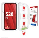 DISPLEX Panzerglas + Schutzhülle für Samsung Galaxy S26 FE