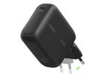 Belkin BoostCharge 100W USB-C GAN Ladegerät mit einklappbarem Stecker, schwarz