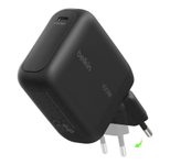 Belkin BoostCharge 100W USB-C GAN Ladegerät mit einklappbarem Stecker, schwarz