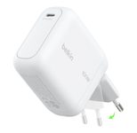 Belkin BoostCharge 100W USB-C GAN Ladegerät mit einklappbarem Stecker, weiß