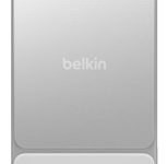 Belkin UltraCharge Pro, Slim Magnetische Powerbank 10.000mAh Qi2, 25 W, PD30w mit Display, silber metal
