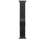 Apple Watch 49mm Titan Schwarz Milanaise Armband - Large