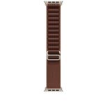 Apple Watch 49mm Burgunder Alpine Loop - Large - Titan Natur