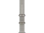 Apple Watch 49mm Halbtransparentes Grau Ocean Band - Titan Natur