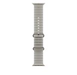 Apple Watch 49mm Halbtransparentes Grau Ocean Band - Titan Natur