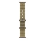 Apple Watch 49mm Halbtransparentes Seegrasgrün Ocean Band - Titan Natur