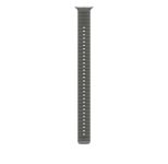 Apple Watch 49mm Halbtransparentes Schwarz Ocean Band Verlängerung - Titan Natur