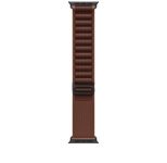 Apple Watch 49mm Burgunder Alpine Loop - Large - Titan Schwarz