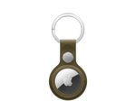 Apple AirTag Feingewebe Schlüsselanhänger - Dunkeloliv