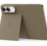 Apple iPhone Duo Folio mit Standfuß - Taupe