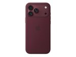 Apple iPhone 18 Pro Max Silicone Case mit MagSafe - Burgunder