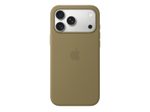 Apple iPhone 18 Pro Max Silicone Case mit MagSafe - Oliv