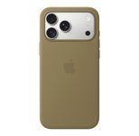 Apple iPhone 18 Pro Max Silicone Case mit MagSafe - Oliv
