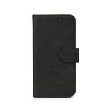eSTUFF iPhone 18 Pro WALES PU Wallet Cover - Schwarz