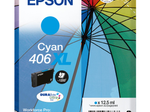 Epson Original 406XL Umbrella DURABrite Ultra Druckerpatrone - cyan C13T17H24010