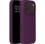 Accezz Liquid Silikoncase mit MagSafe für das Apple iPhone 18 Pro / 17 Pro - Burgundy