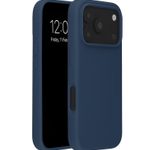 Accezz Liquid Silikoncase mit MagSafe für das Apple iPhone 18 Pro / 17 Pro - Dunkelblau